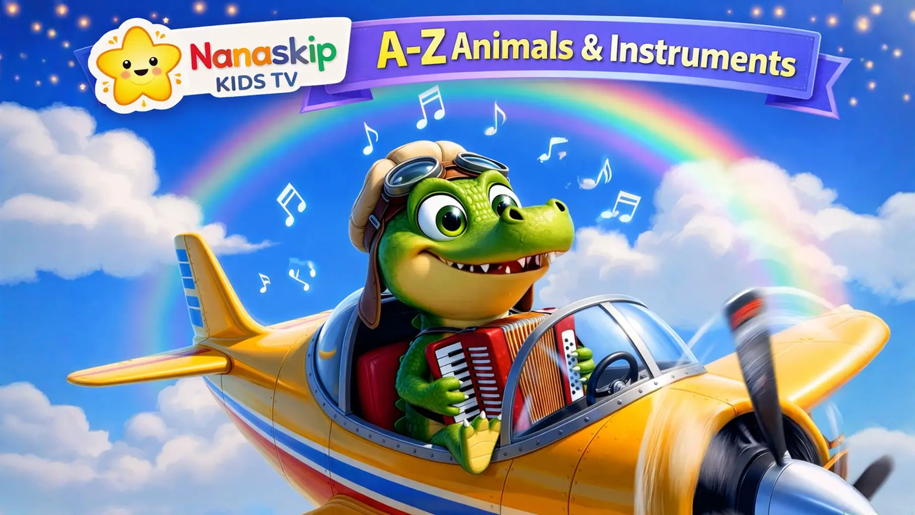 ABC Instrument Song A–Z 🎵 Learn Letters with Musical Animals