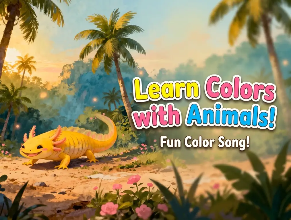 Colorful Animals Song | Learn Colors with Fun Animals
